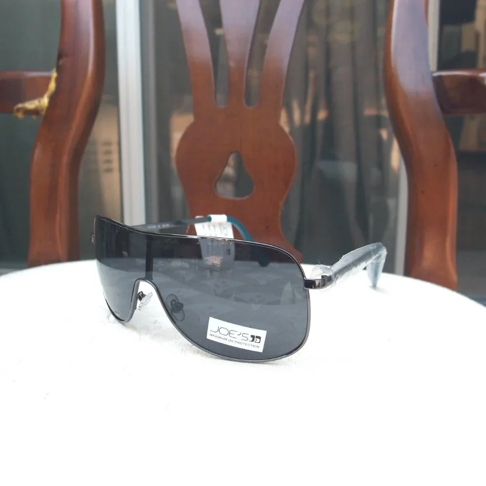 JOE'S JEANS SHIELD SUNGLASSES-NEW-GUNMETAL
